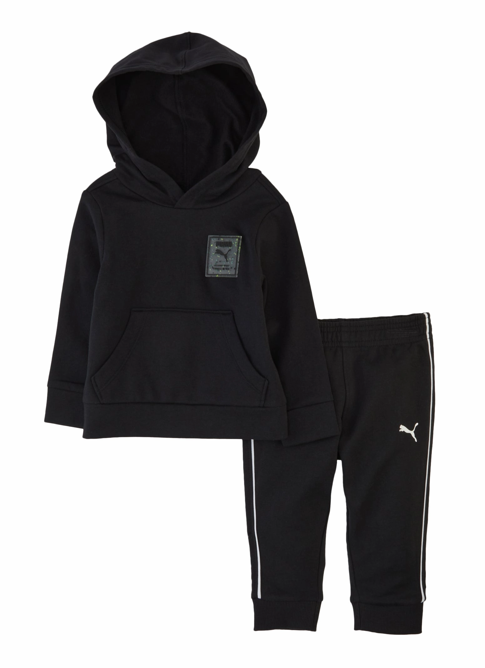 Baby Boys 12-24M Puma Patch Graphic Pullover Hoodie and Joggers