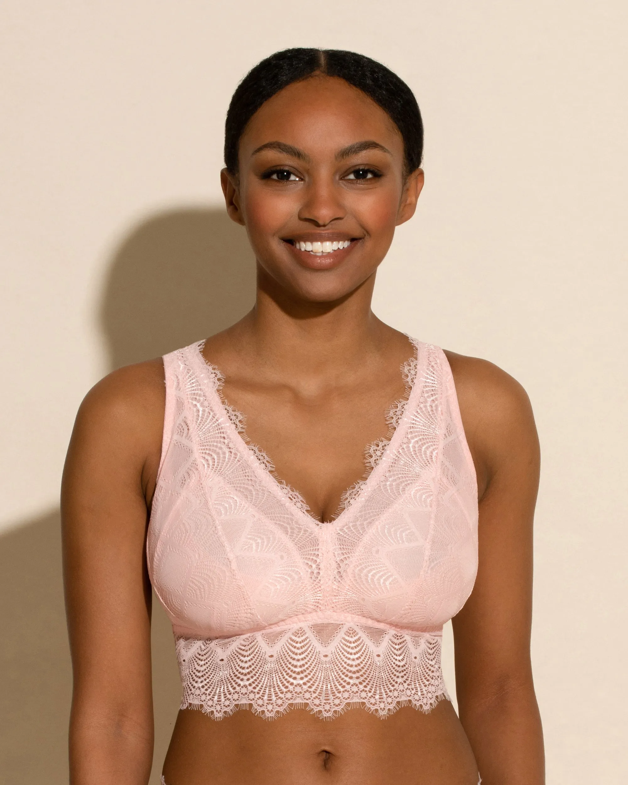 Bralette Curvy Con Scollatura Prfonda