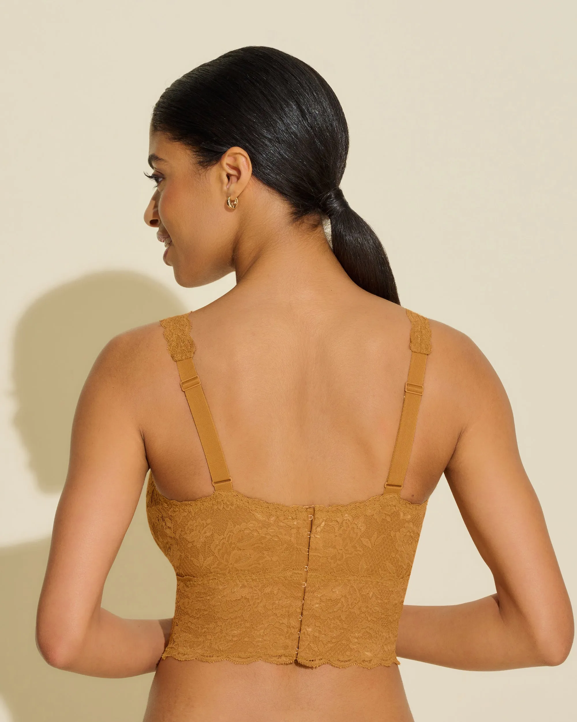 Bralette Curvy Plungie Longline