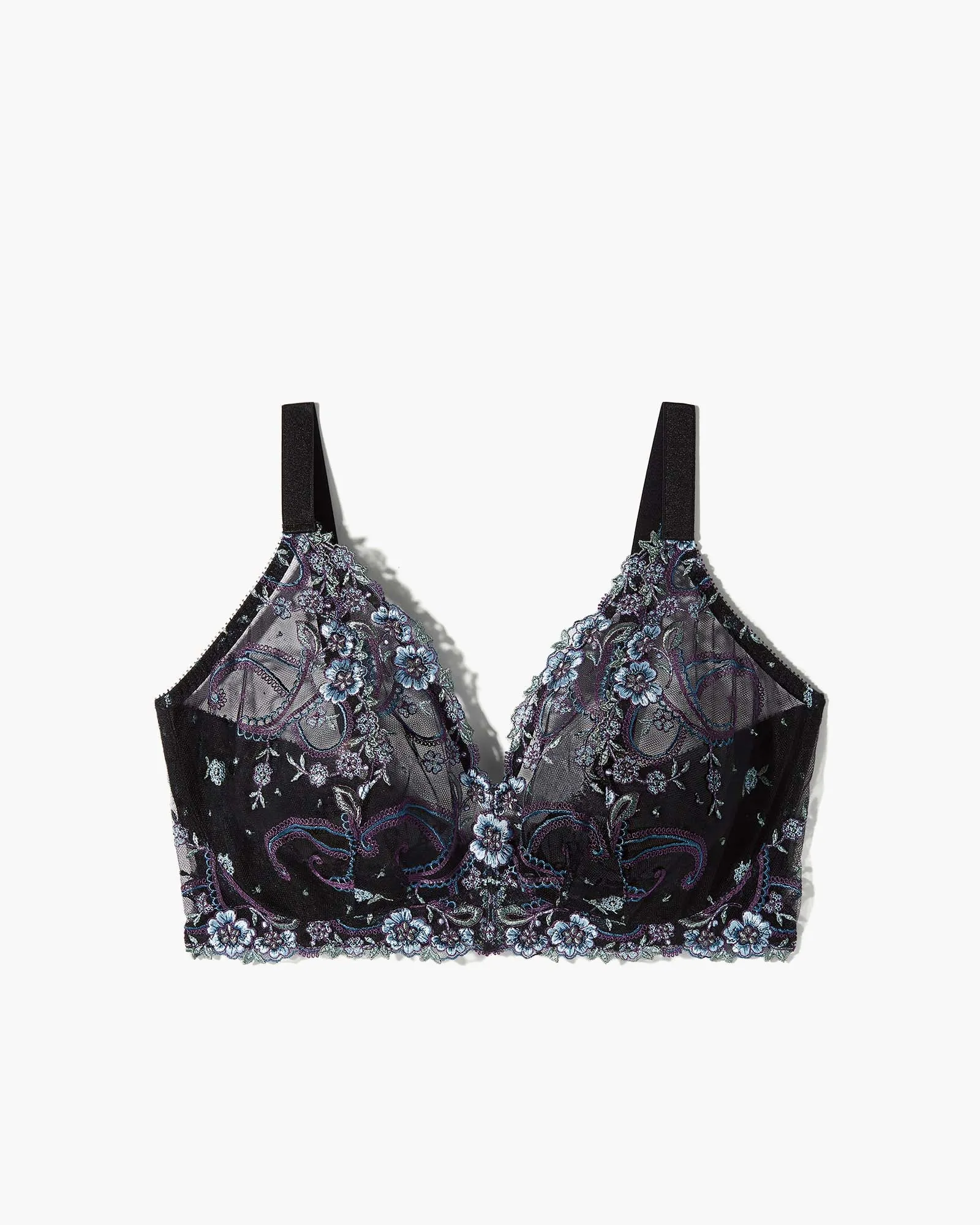 Bralette De Triángulos Altos Curvy