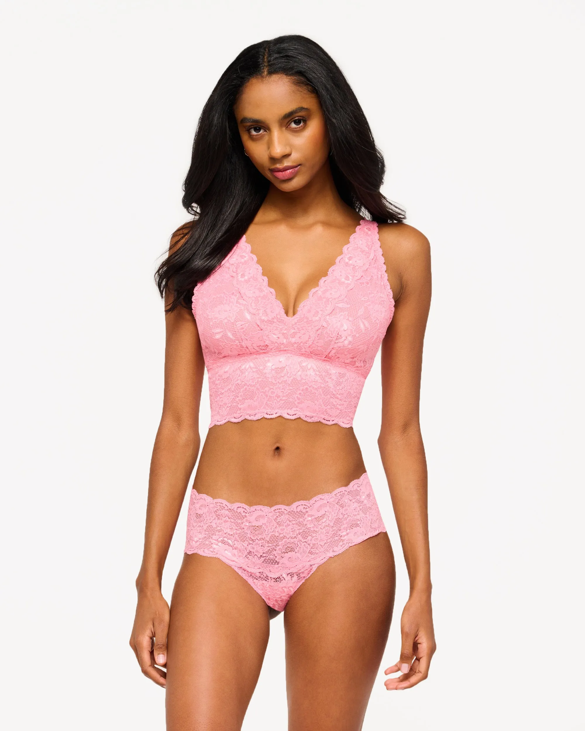 Bralette Tipo Top Escotado Curvy