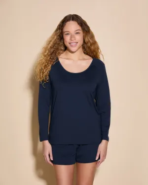 Camiseta De Manga Larga Y Shorts