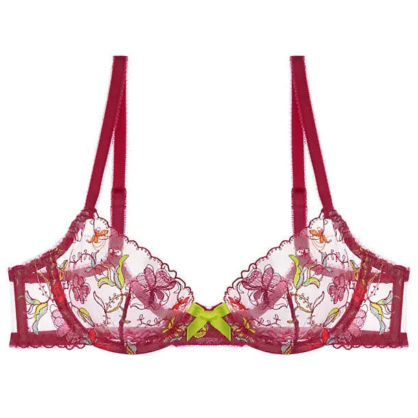 Ffion Non-Padded Plunge Bra