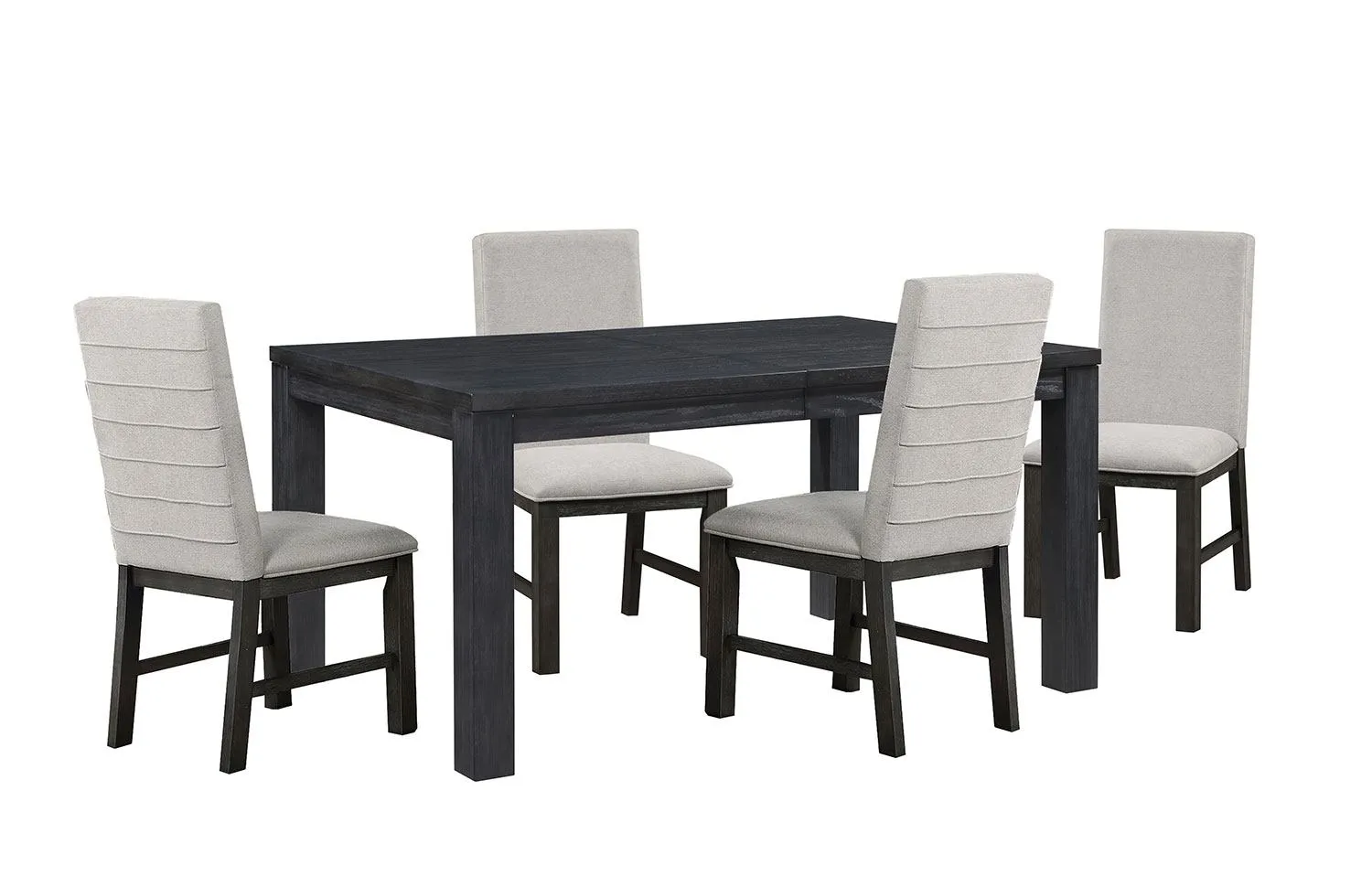 Nola Dining Chair - Dark Grey, Grey