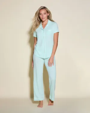 Pigiama Con Top A Maniche Corte E Pantaloni