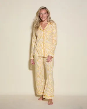 Pigiama Con Top A Maniche Lunghe E Pantaloni