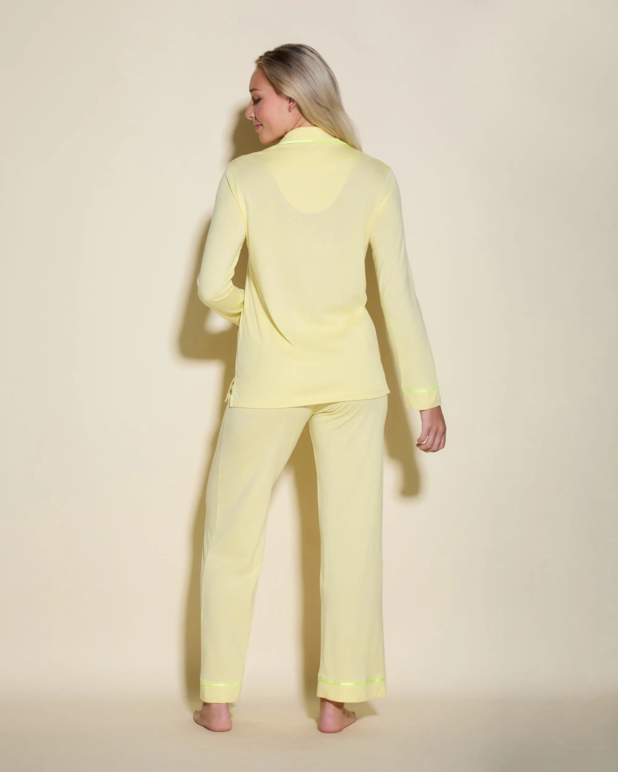 Pigiama Con Top A Maniche Lunghe E Pantaloni