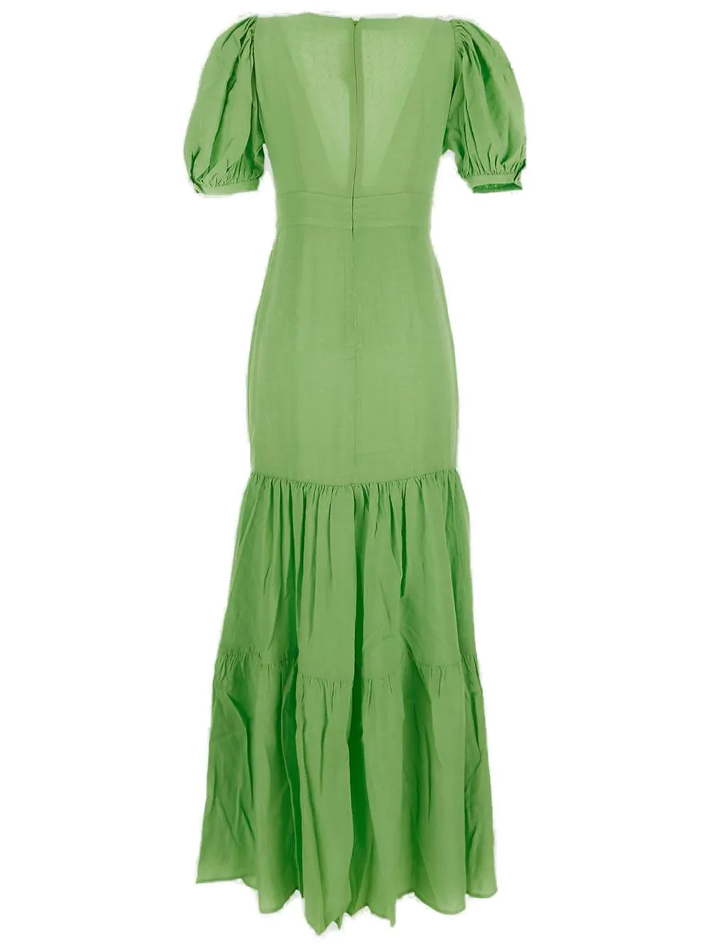 ROTATE V-Neck Short Sleeved Dress