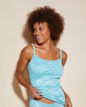 Sassie - Camiseta Larga De Encaje