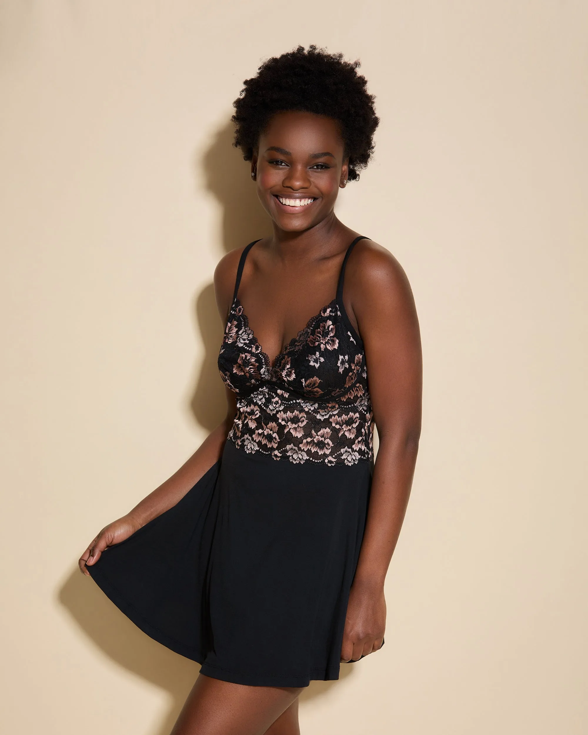 Set De Camisón Y Tanga