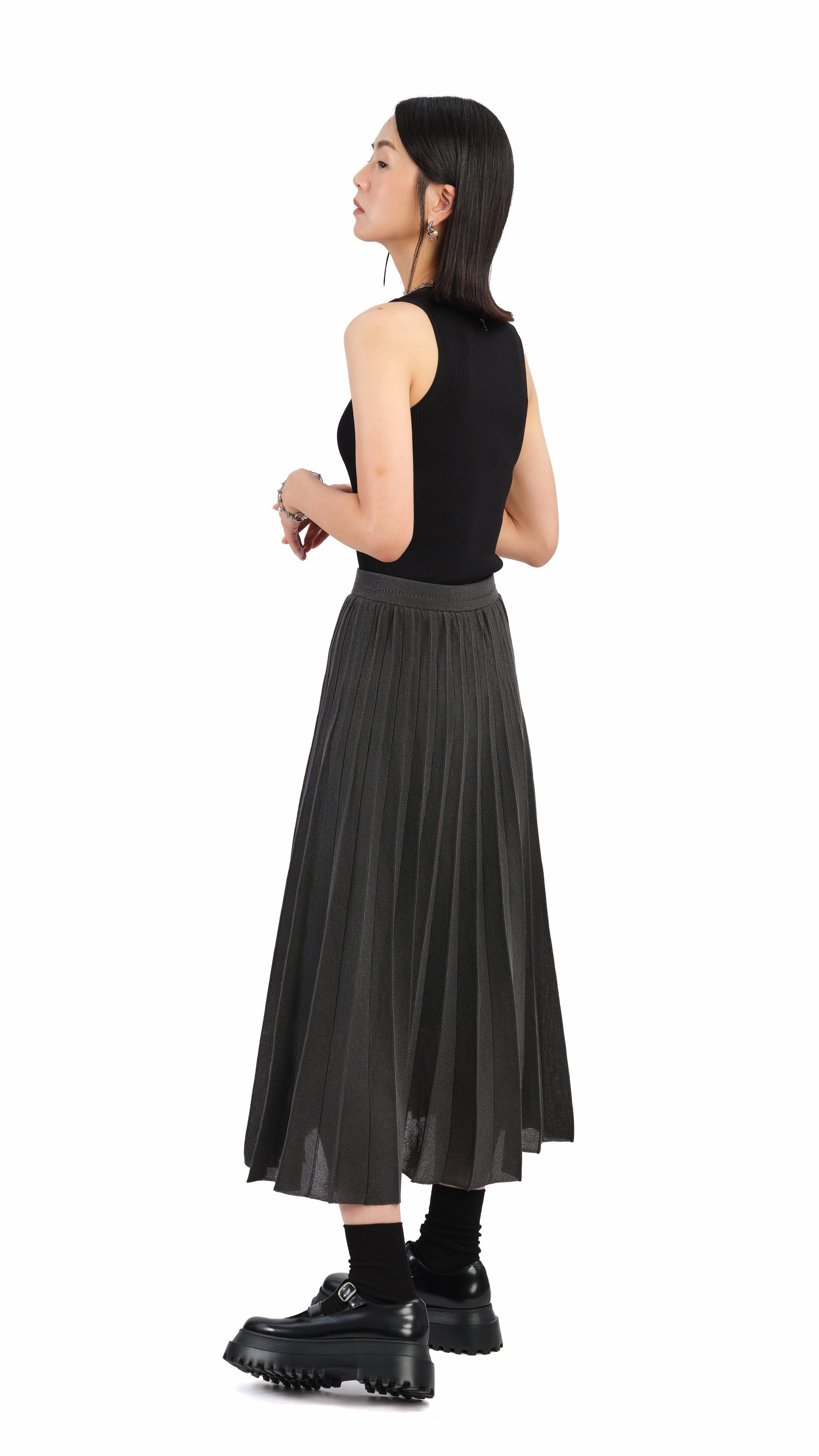 Sheer Knit Skirt
