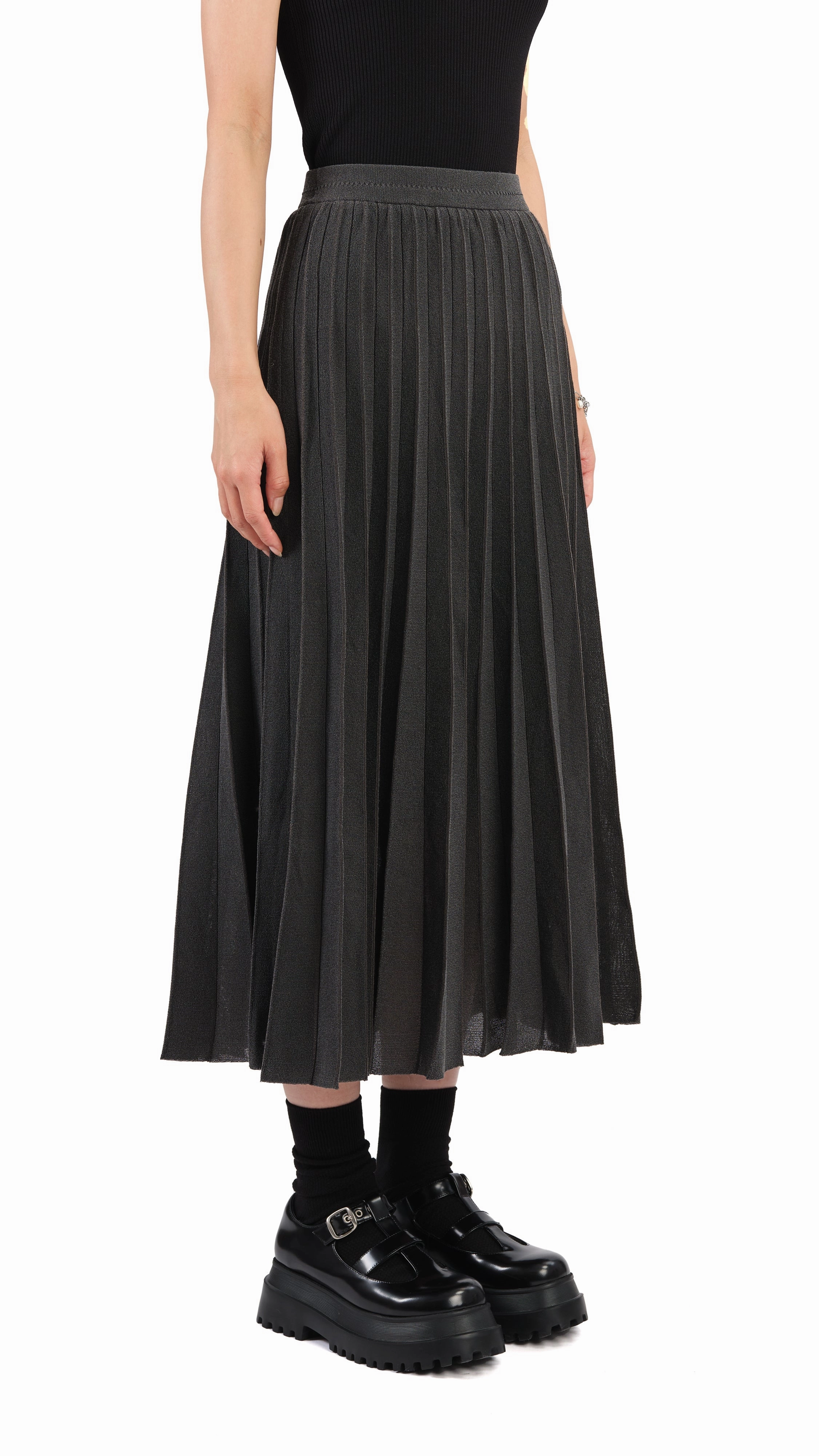 Sheer Knit Skirt
