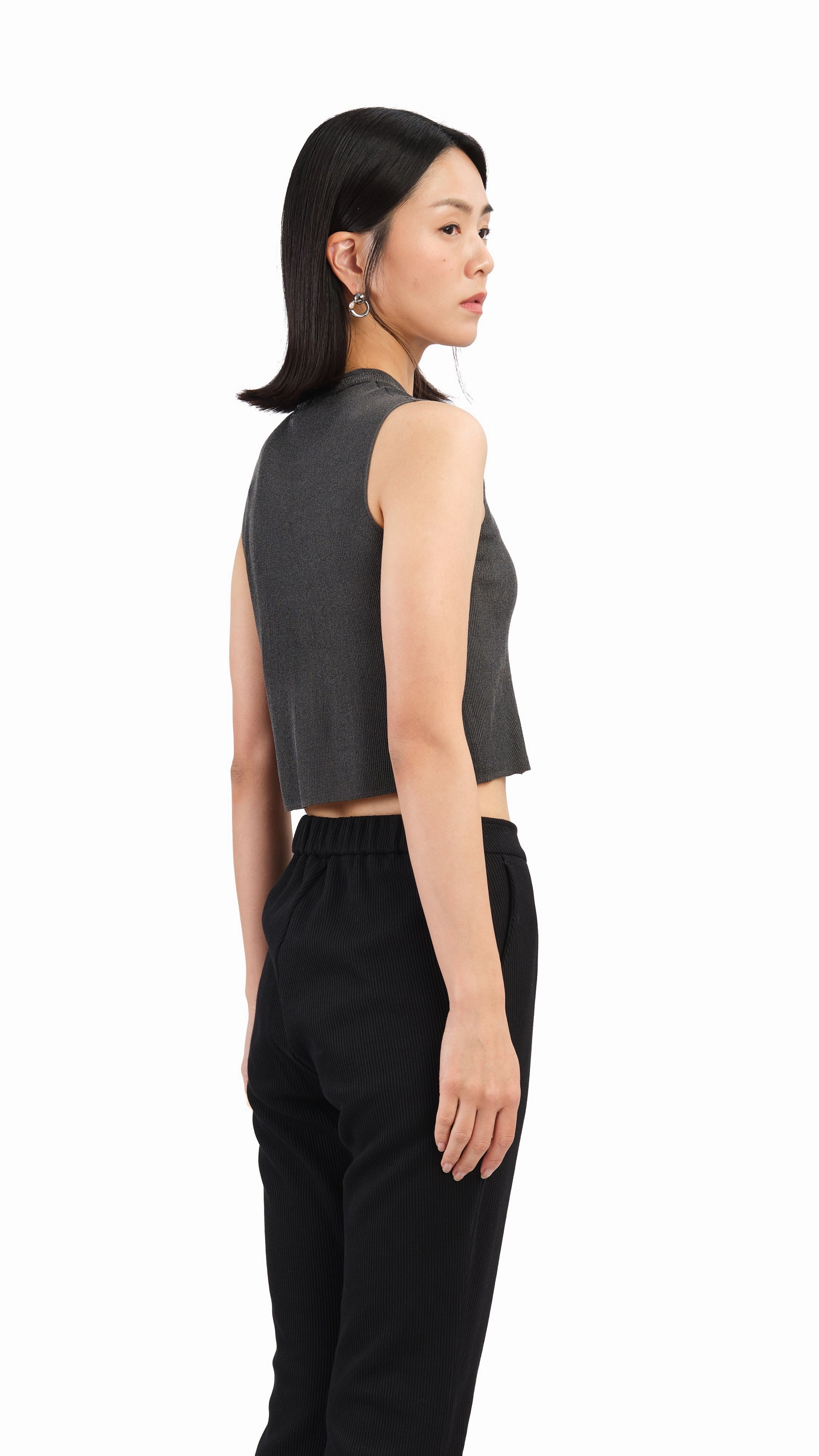 Sheer Knit Vest