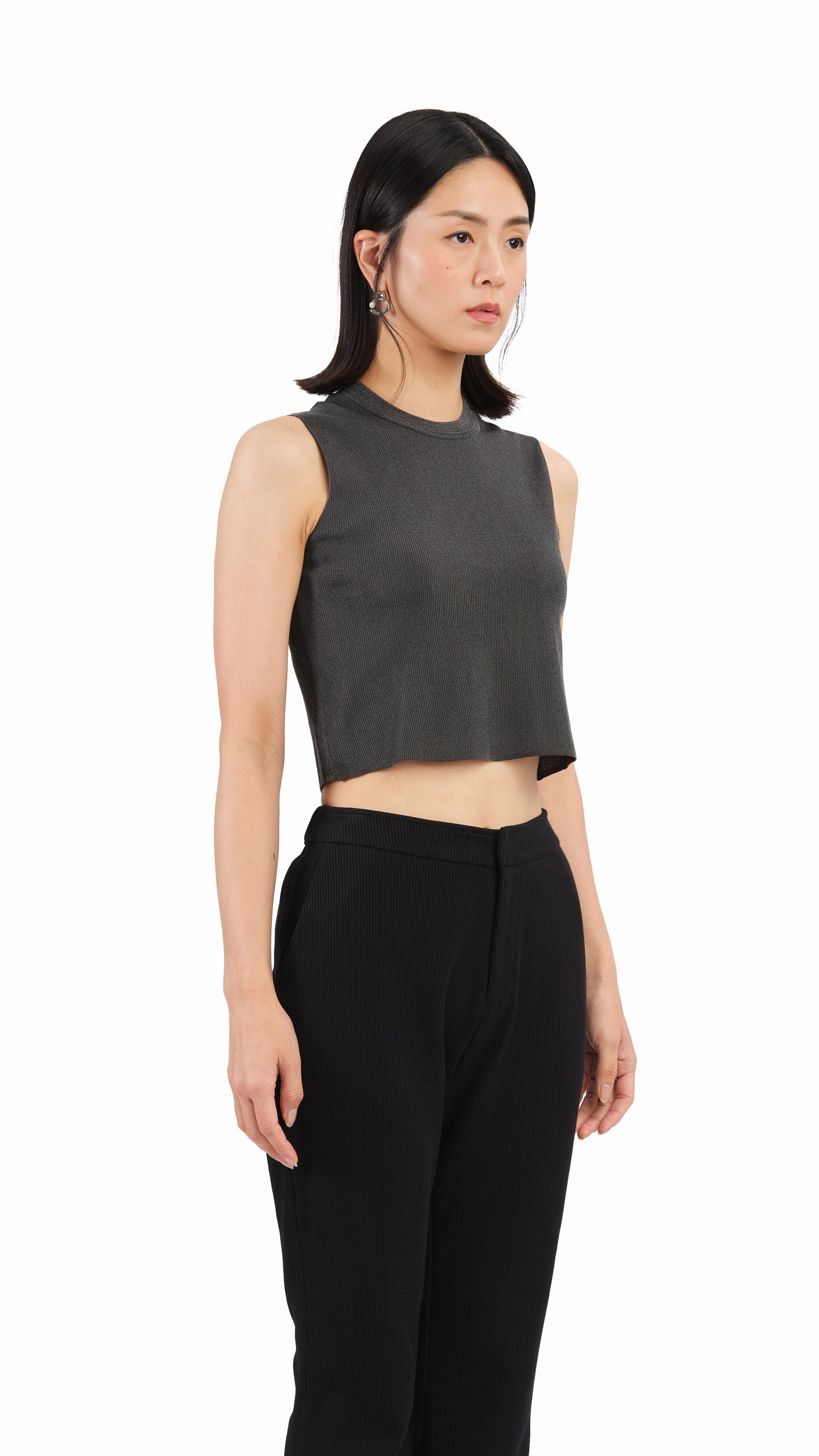 Sheer Knit Vest