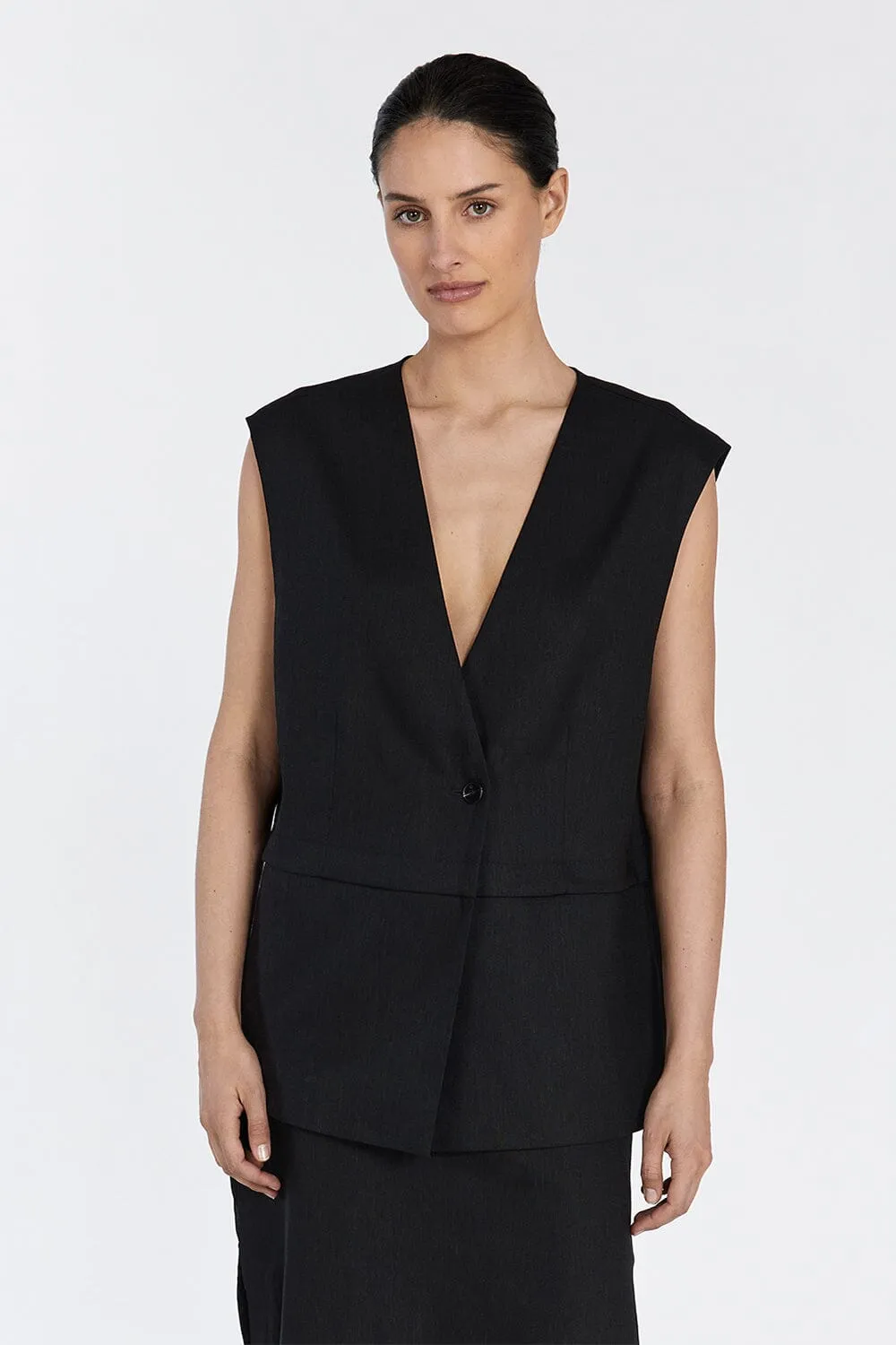 TAYLOR BLACK VEST