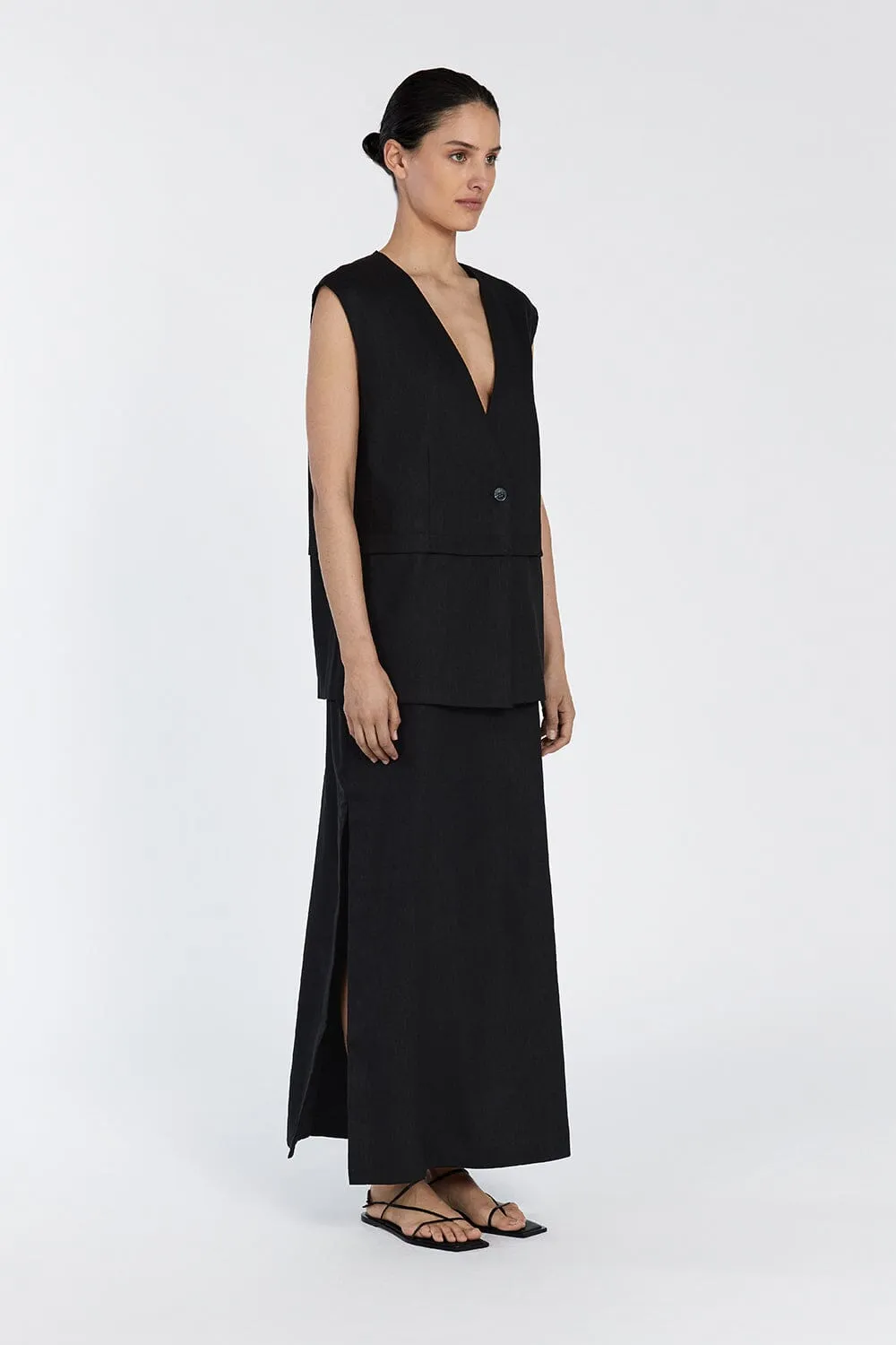TAYLOR BLACK VEST