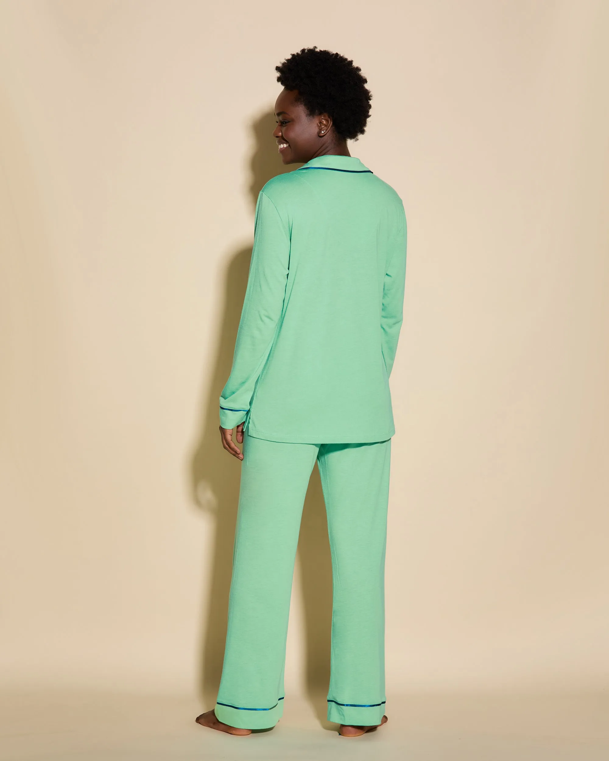 Top A Manica Lunga E Pantalone Lungo
